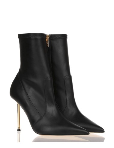 Stivaletto in nappa HELEN STRETCH nero