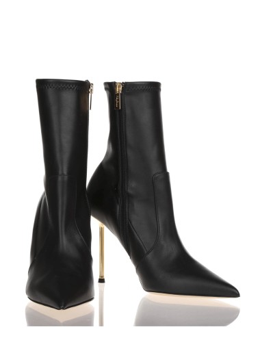Stivaletto in nappa HELEN STRETCH nero