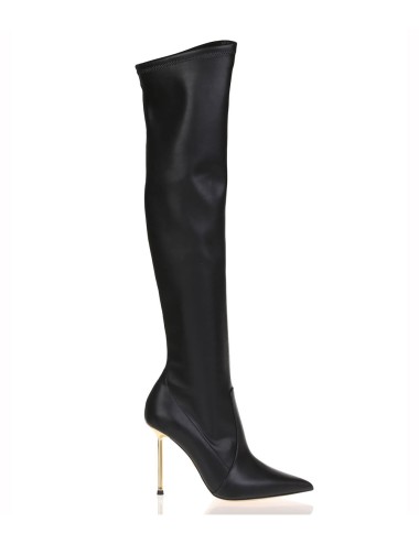 Stivali in nappa HELEN STRETCH nero