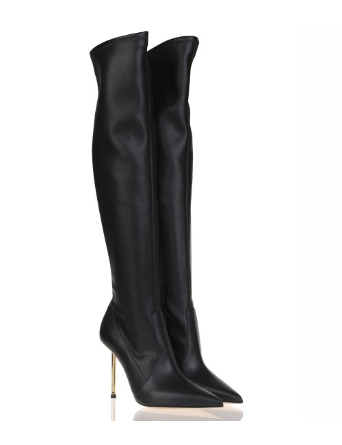 copy of Stivaletto in nappa HELEN STRETCH nero