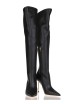Stivali in nappa HELEN STRETCH nero