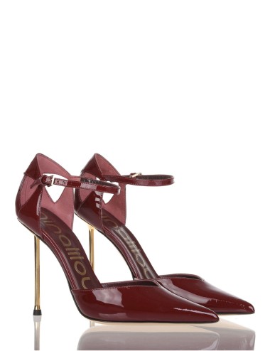 Decolleté in vernice HELEN Bordeaux