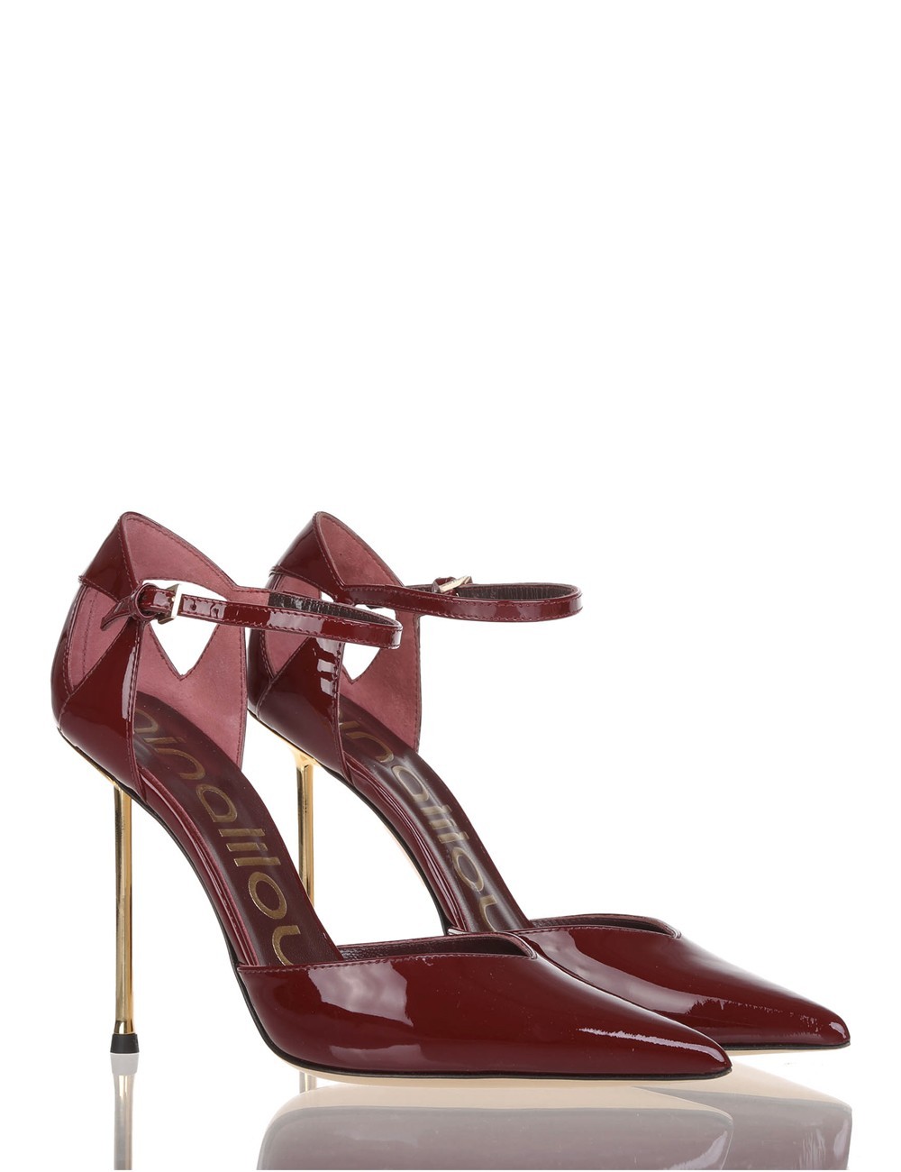 Decolleté in vernice HELEN Bordeaux