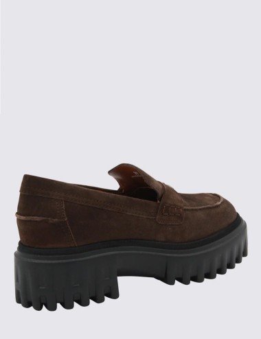 Loafers H700 suede Brown
