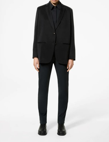 Giacca Cupro Boyfriend Women Blazer Fern