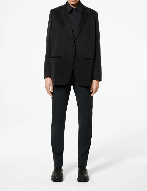 Giacca Cupro Boyfriend Women Blazer Fern