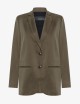 Giacca Cupro Boyfriend Women Blazer Fern