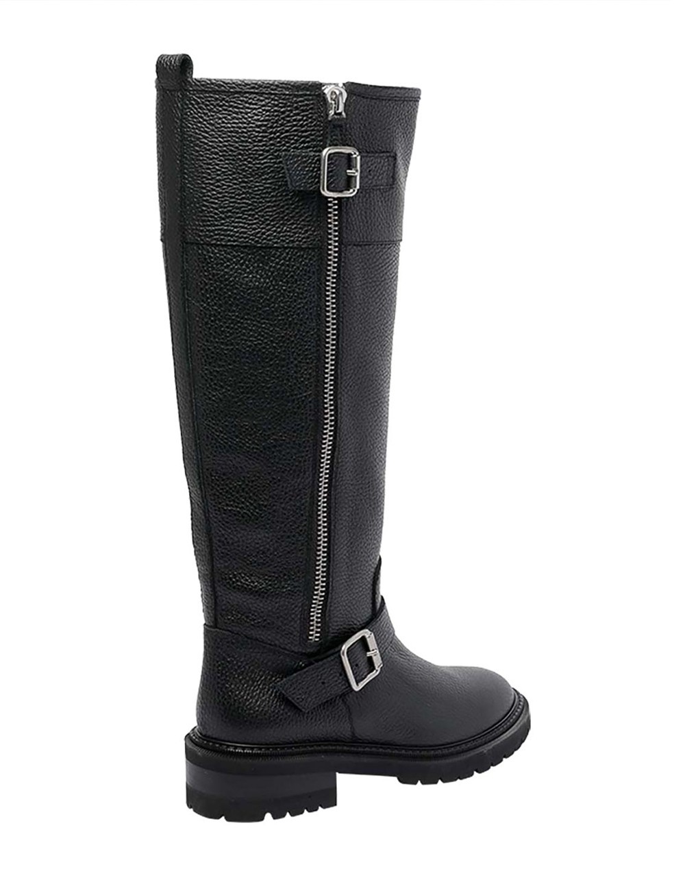 Stivali in pelle Negus nero