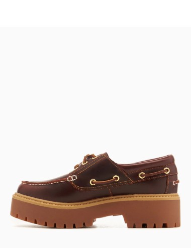 Scarpa da barca Stone Street Boat marrone