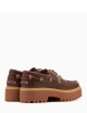 Scarpa da barca Stone Street Boat marrone