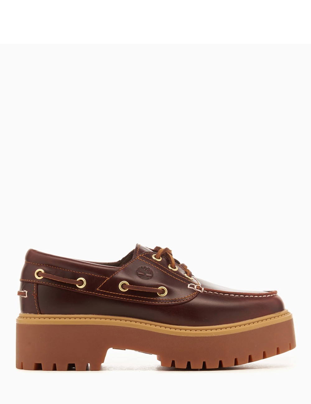 Scarpa da barca Stone Street Boat marrone