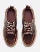 Stone Street Platform Kiltie Boot Dark Red