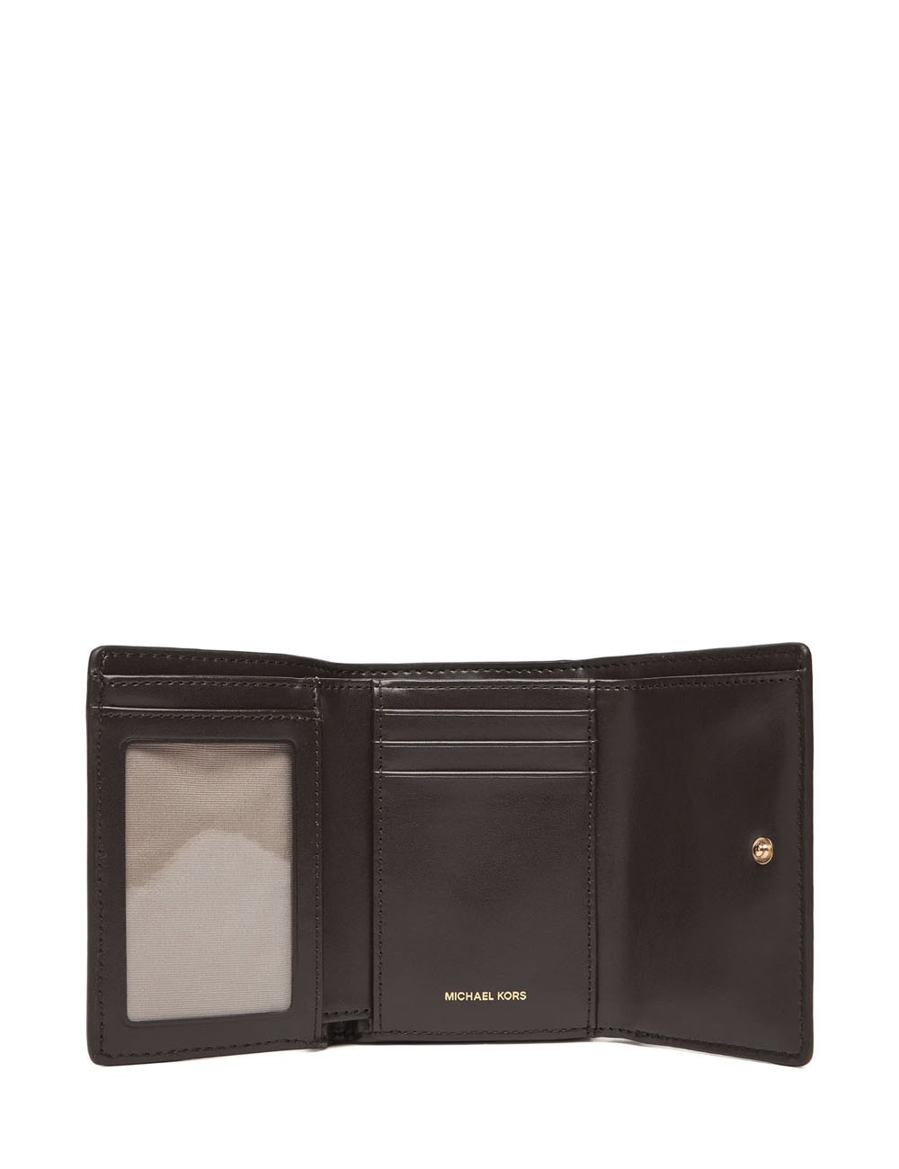 Bryant Medium Pebbled Leather Wallet chocolate