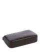 Pochette convertibile Bryant piccola in pelle martellata cioccolato