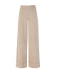 Pantalone in velluto a coste largo milk