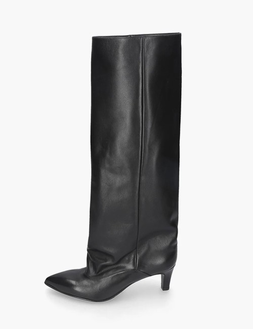 Alissa Boot  in leather black