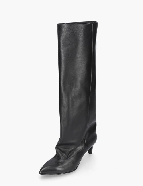 Alissa Boot  in leather black