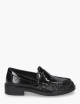 Mocassino in vernice Romy Nero