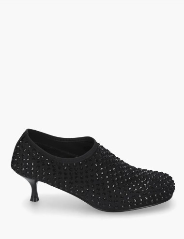 Pump Miss Strass Nera