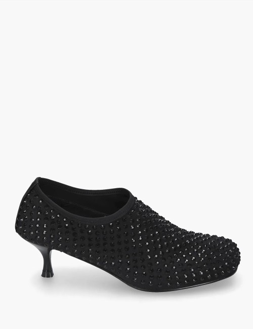 Pump Miss Strass Nera