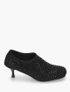 Strategia Miss Rhinestone Pump Black