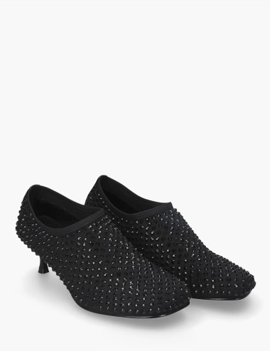 Pump Miss Strass Nera
