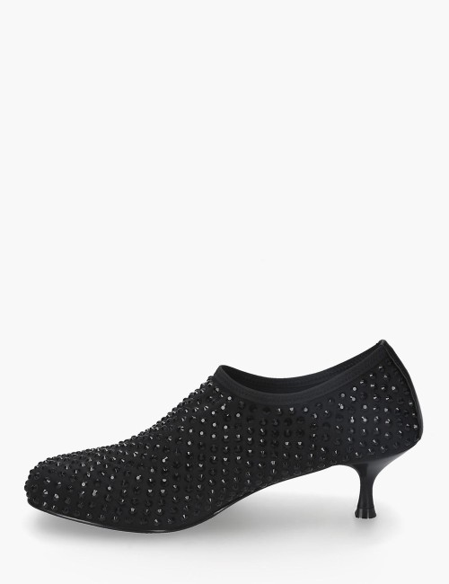 Pump Miss Strass Nera