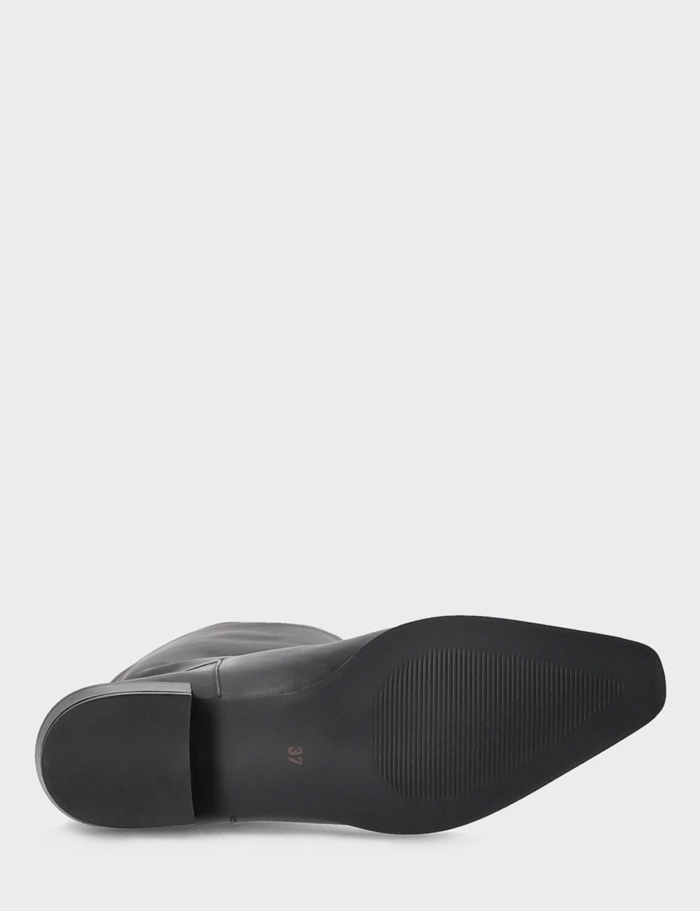 Boots in leather black