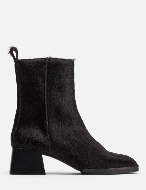 Tangy Ankle Boots brown pony hair leather
