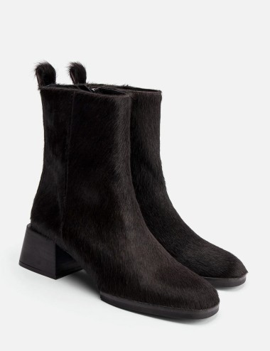 Tangy Ankle Boots brown pony hair leather