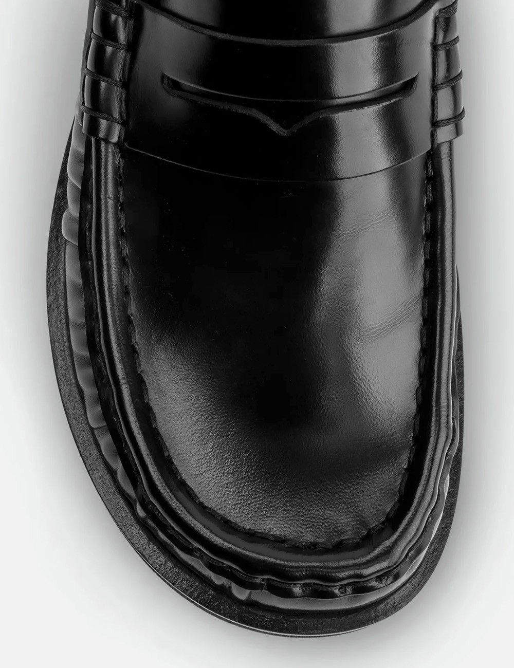 Leona Loafers abrasivato nero
