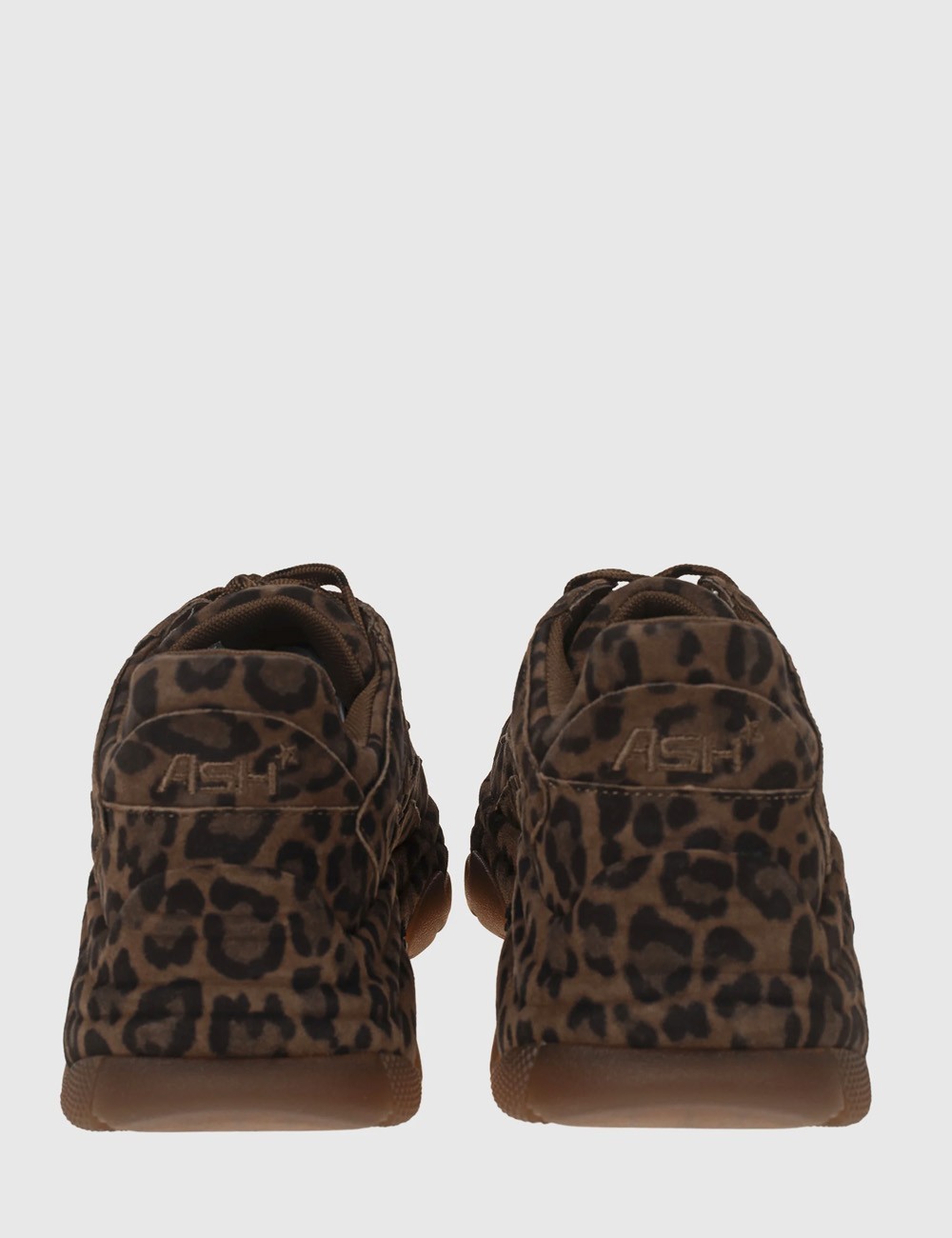 Sneakers scamosciata Addict Leopardo Wild