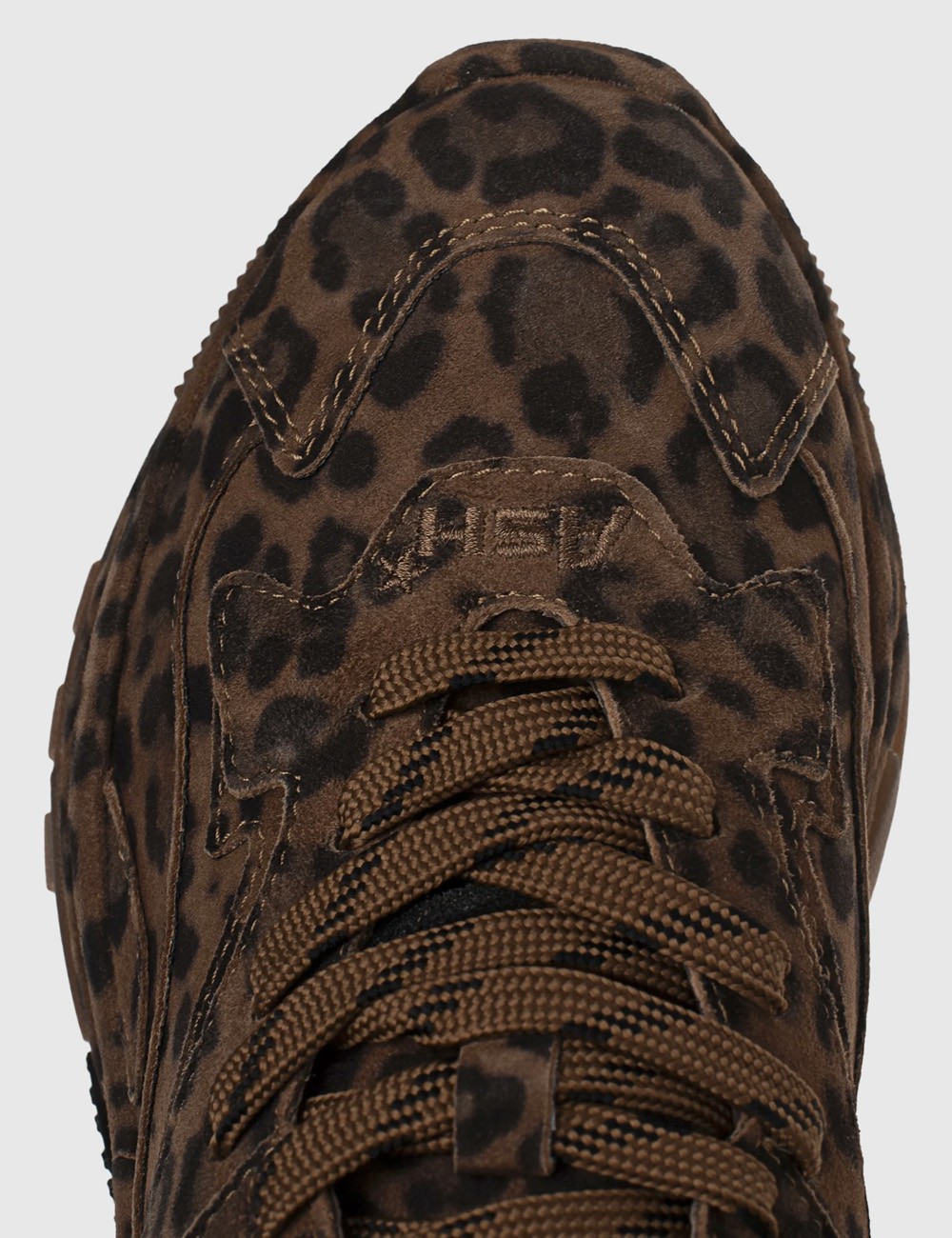 Sneakers scamosciata Addict Leopardo Wild