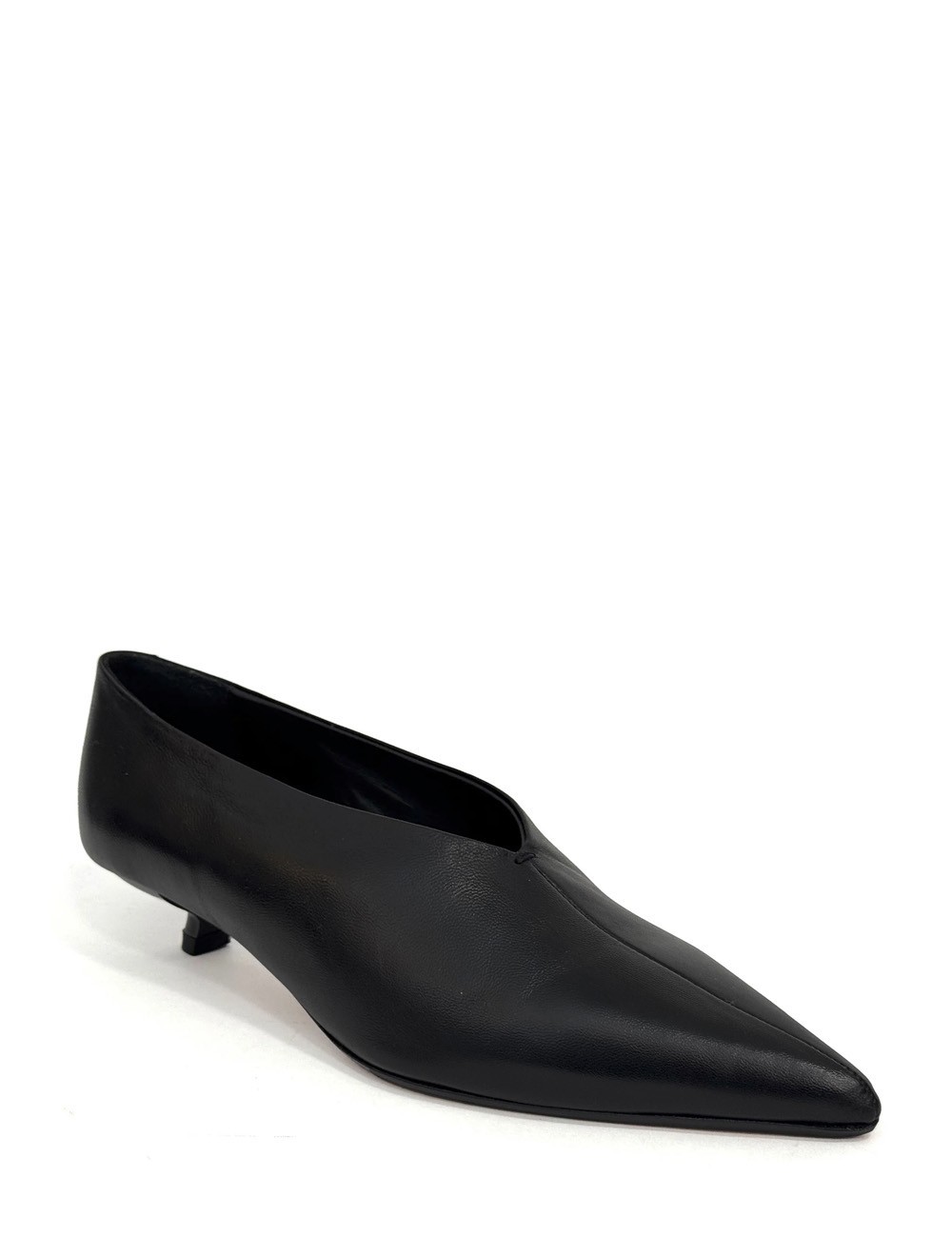 Scarpa con tacco scamosciata Grant maxime nera