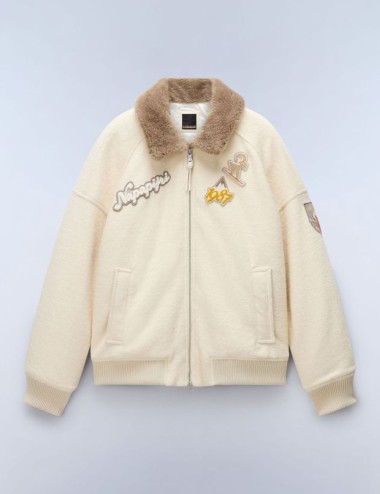 Giacca A-TOVEL Beige dimity