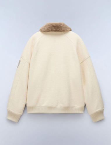 Giacca A-TOVEL Beige dimity