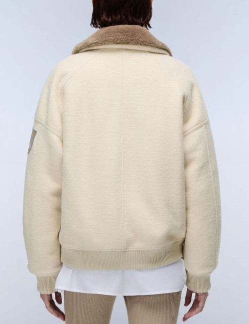 Giacca A-TOVEL Beige dimity