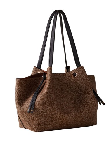 SHOPPER MEDIUM MAREE OP NATURALE BLACK