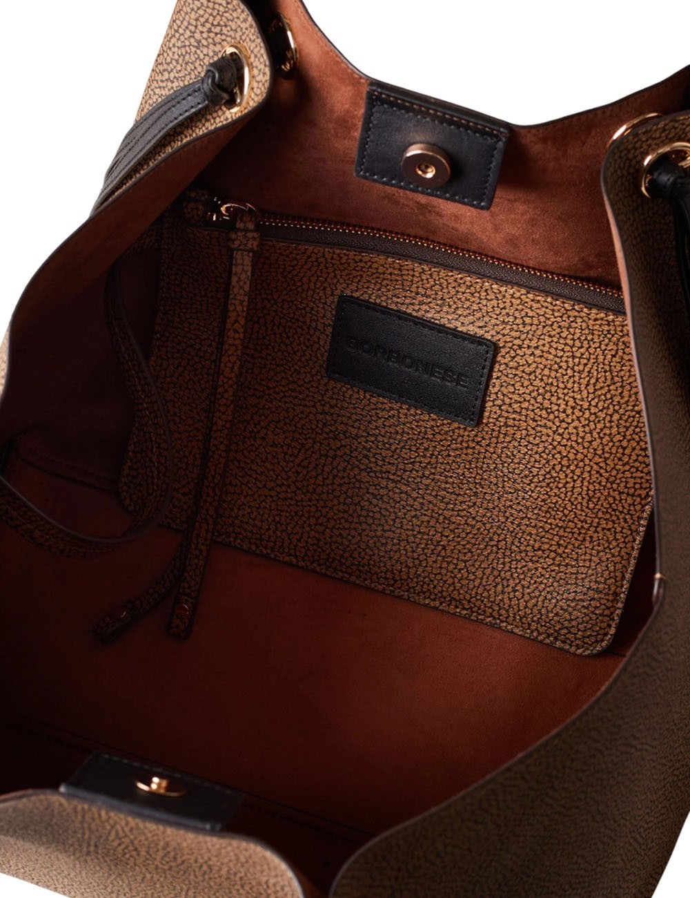 SHOPPER MEDIUM MAREE OP NATURALE BLACK