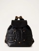 ZAINO MEDIUM NERO/OP NATURALE