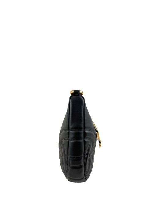 BORSA HOBO LARGE NERO/OP NATURALE
