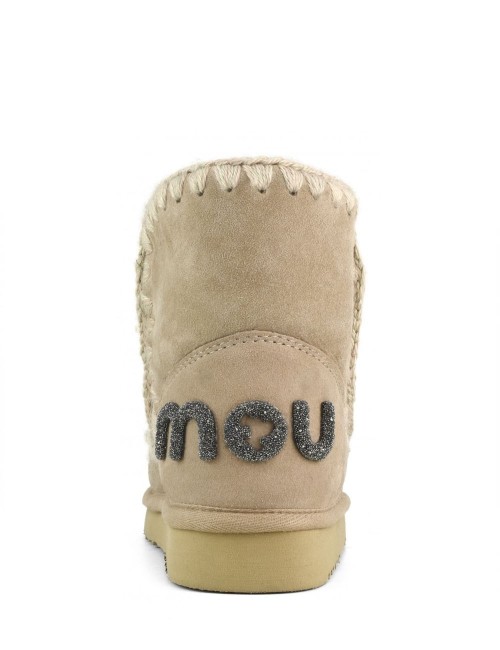 Stivaletti Eskimo 18 glitter logo camel