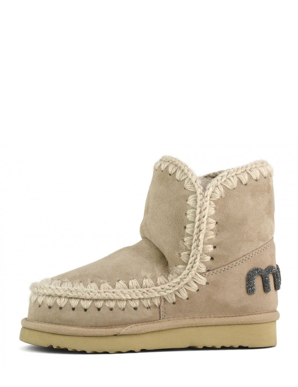 Stivaletti Eskimo 18 glitter logo camel