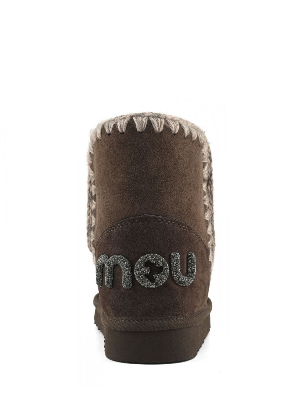 Stivaletti Eskimo 18 glitter logo Brown Pepper