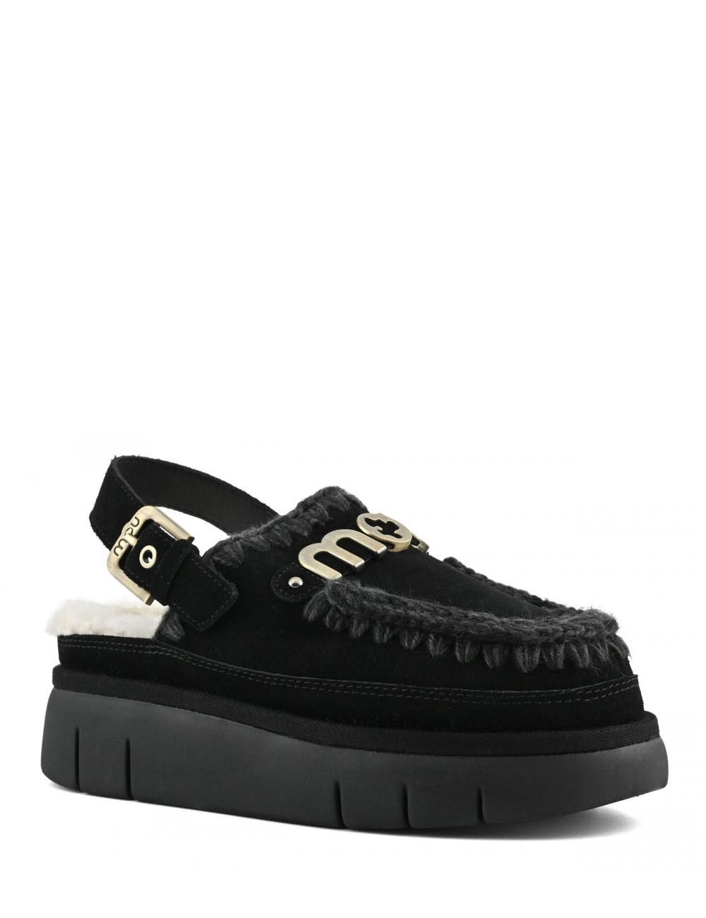 Bounce clog back strap neri