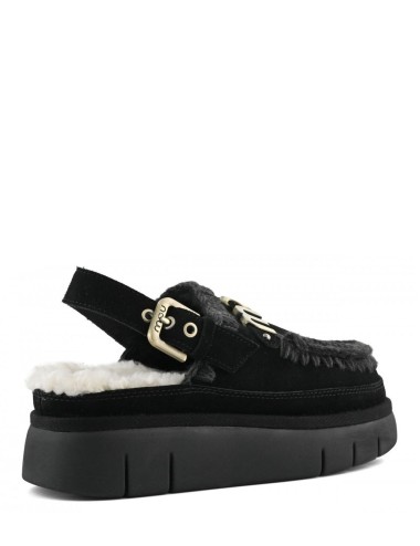 Bounce clog back strap black