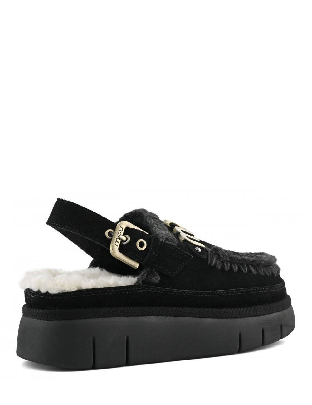 Bounce clog back strap neri