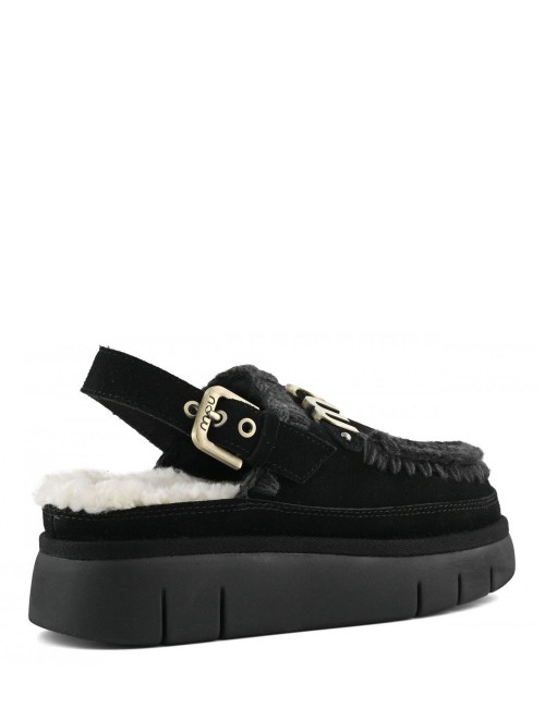 Bounce clog back strap neri