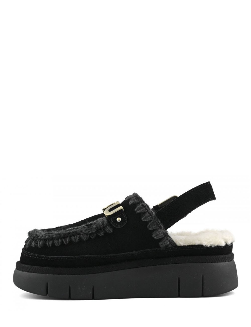 Bounce clog back strap neri
