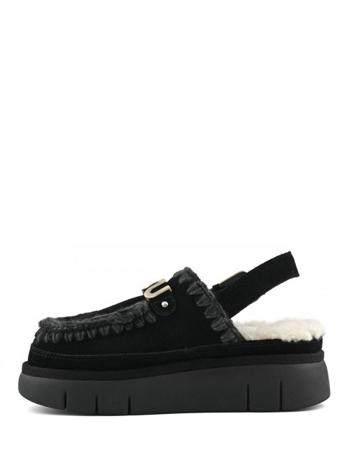 Bounce clog back strap neri